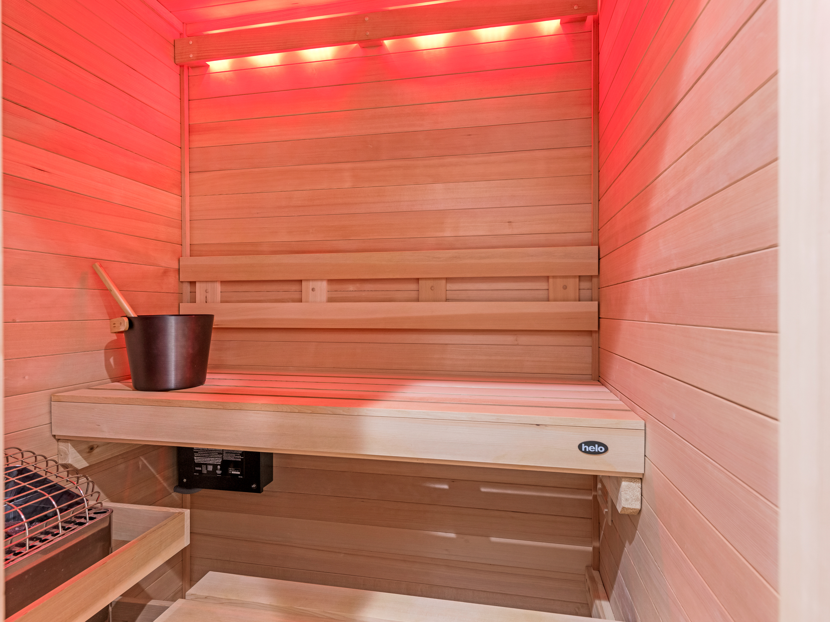Indoor Sauna in man cave Charlotte NC
