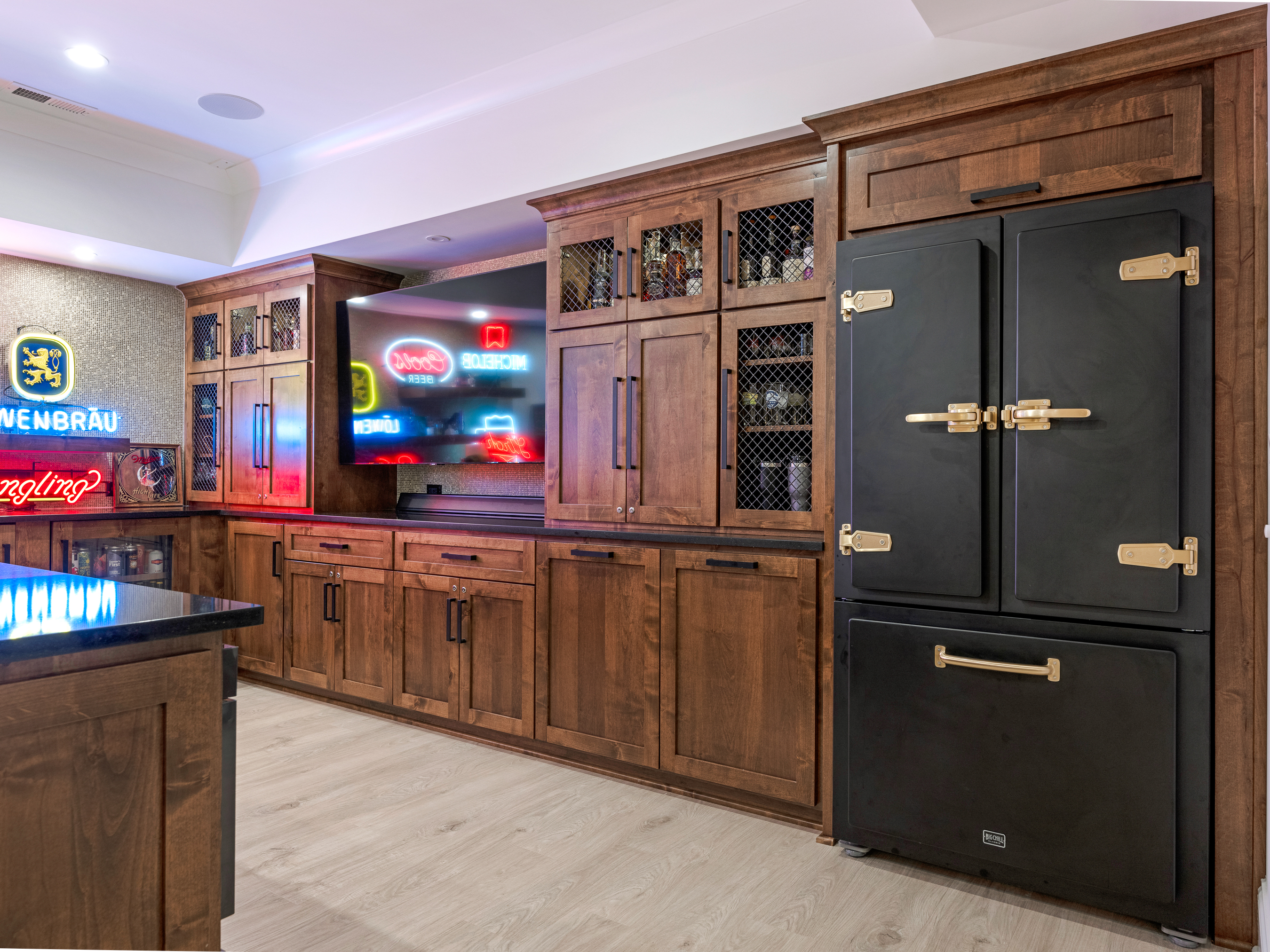 Man Cave design in Charlotte NC