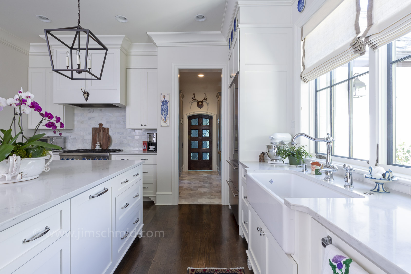 Kitchen Interior of GIVERNY custom home highlighting high-quality craftsmanship