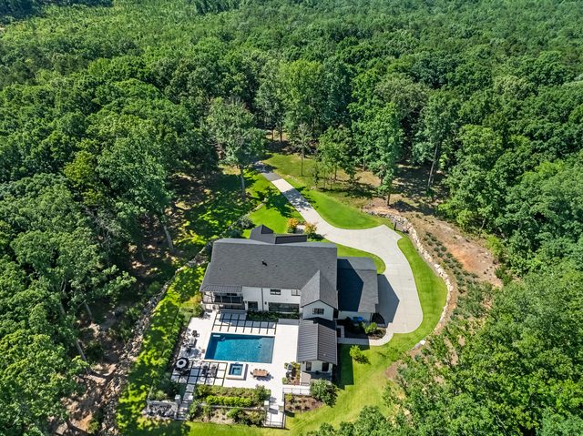 Chanel custom home in South Charlotte — exterior view, photograph 34 of 34