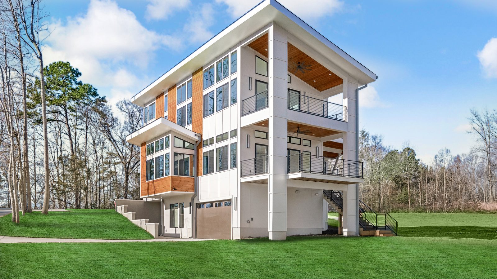 Evergreen 1 custom home in Lake Wylie — exterior view, photograph 1 of 14