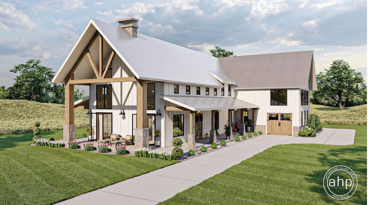 Evergreen 2 custom home in Lake Wylie — exterior view, photograph 1 of 29