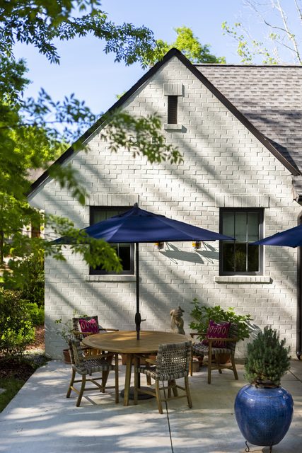 Giverny custom home in SouthPark — exterior detail, photograph 10 of 51