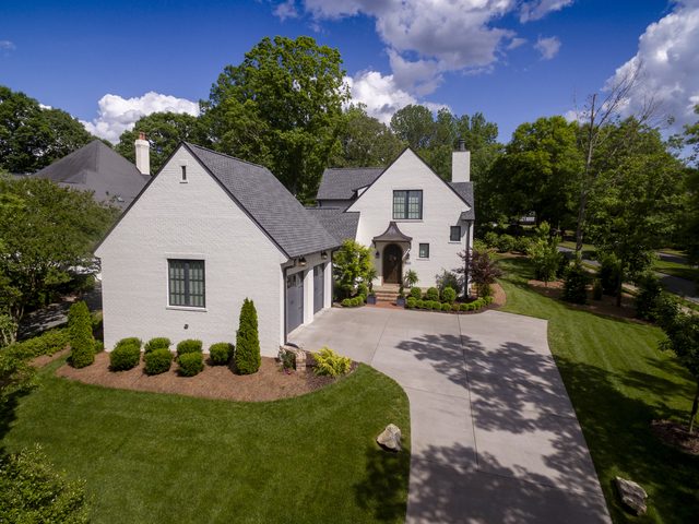 Giverny custom home in SouthPark — exterior view, photograph 43 of 51