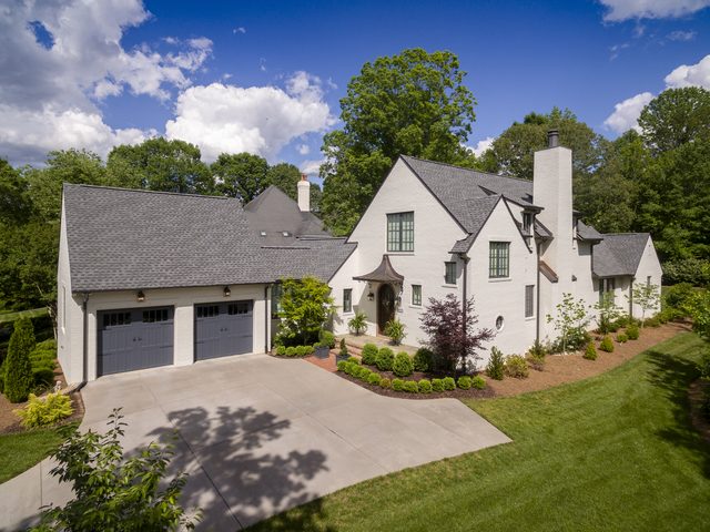 Giverny custom home in SouthPark — exterior view, photograph 46 of 51