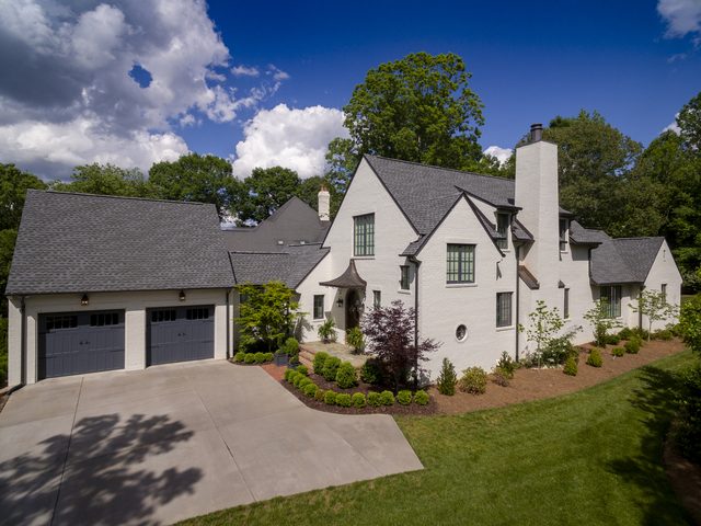Giverny custom home in SouthPark — exterior view, photograph 47 of 51