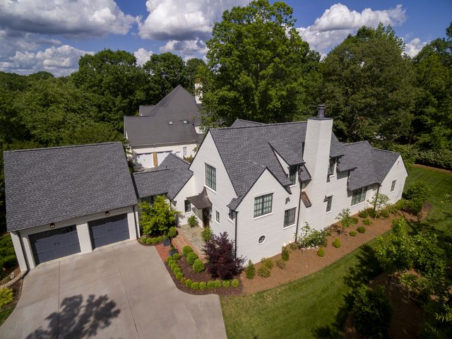 Giverny custom home in SouthPark — exterior view, photograph 49 of 51
