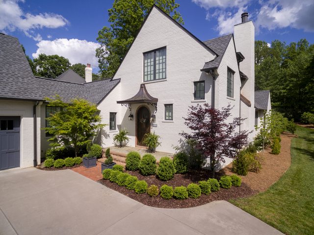 Giverny custom home in SouthPark — exterior view, photograph 50 of 51