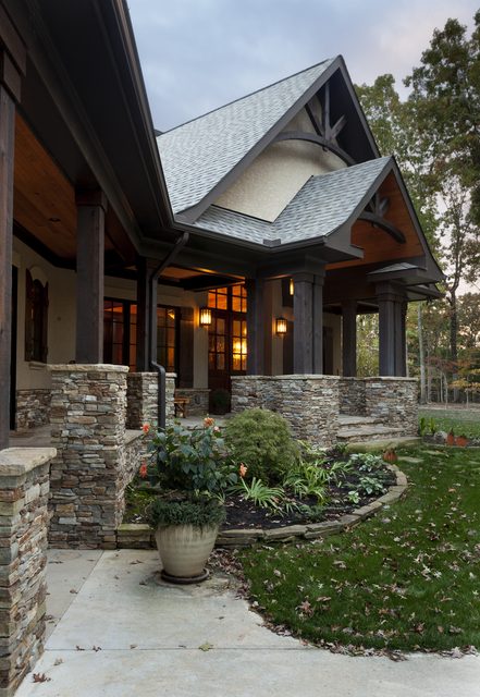 Henry Harris custom home — exterior detail, photograph 5 of 45