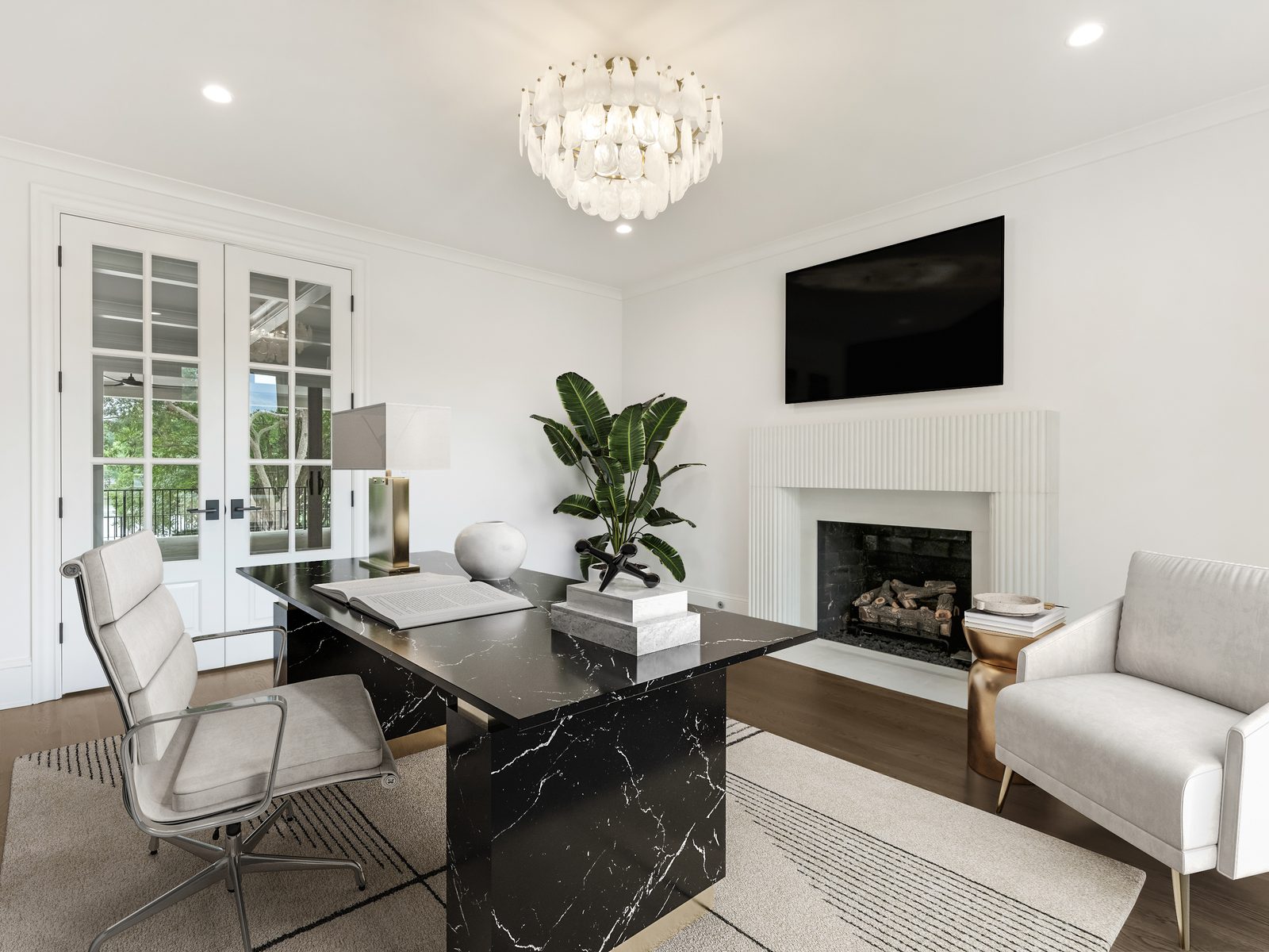 Waldon custom home in South Charlotte — interior view, photograph 10 of 166