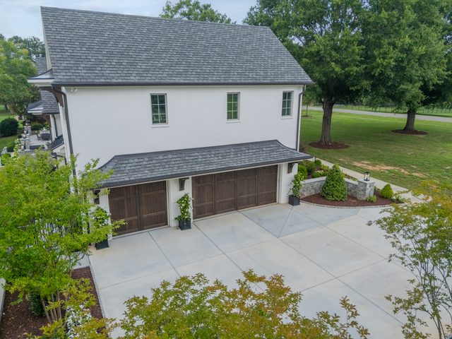 Waldon custom home in South Charlotte — exterior view, photograph 125 of 166