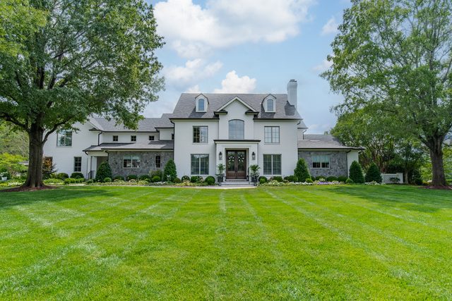 Waldon custom home in South Charlotte — exterior view, photograph 13 of 166