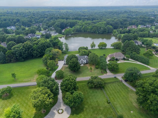 Waldon custom home in South Charlotte — exterior view, photograph 146 of 166