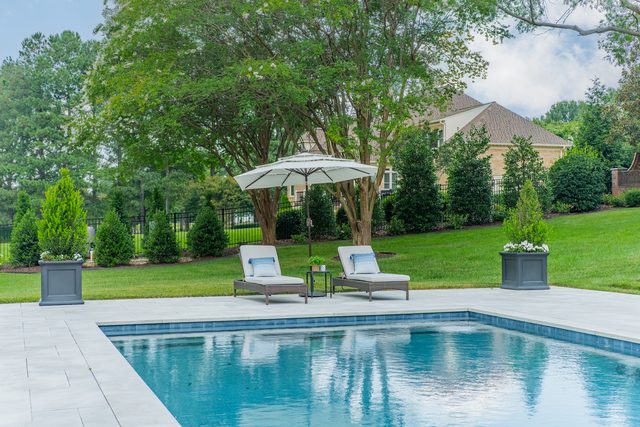 Waldon custom home in South Charlotte — interior view, photograph 161 of 166