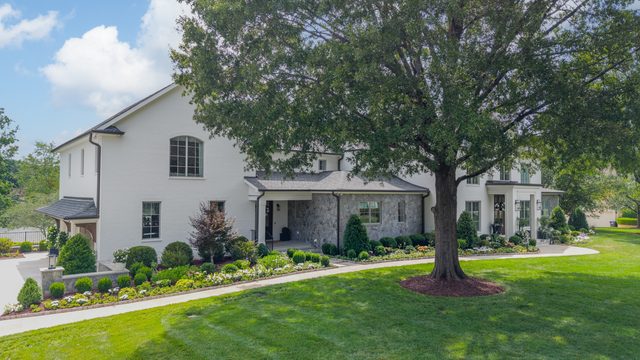 Waldon custom home in South Charlotte — exterior view, photograph 17 of 166