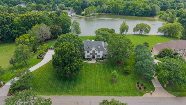 Waldon custom home in South Charlotte — exterior view, photograph 26 of 166