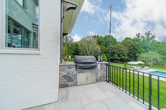 Waldon custom home in South Charlotte — exterior view, photograph 34 of 166