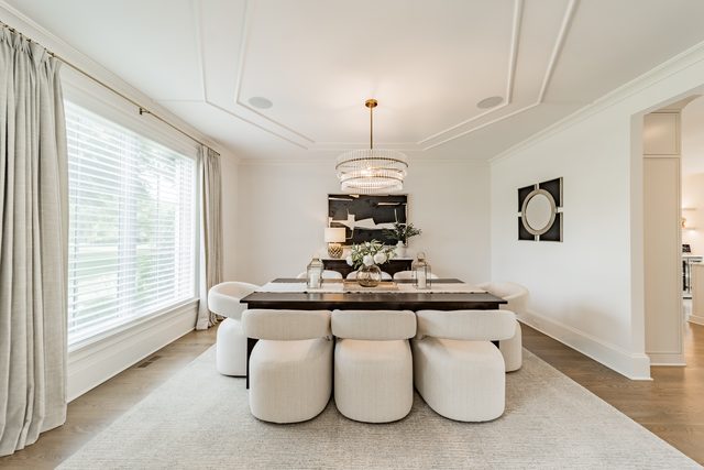Waldon custom home in South Charlotte — interior view, photograph 41 of 166