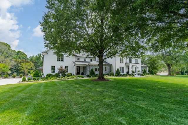 Waldon custom home in South Charlotte — exterior view, photograph 45 of 166