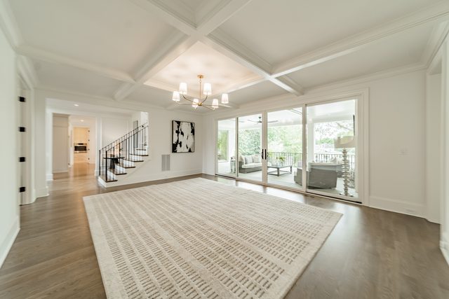 Waldon custom home in South Charlotte — interior view, photograph 47 of 166