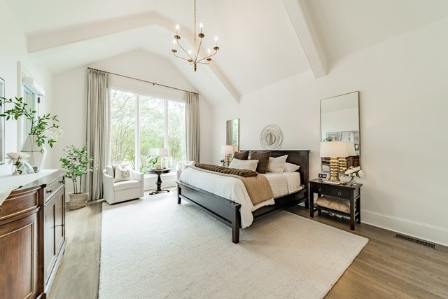 Waldon custom home in South Charlotte — interior view, photograph 49 of 166