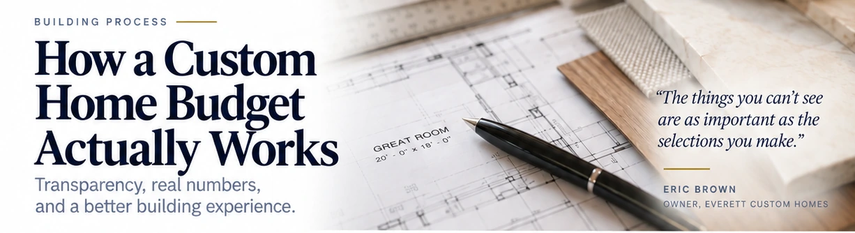 How a Custom Home Budget Actually Works
