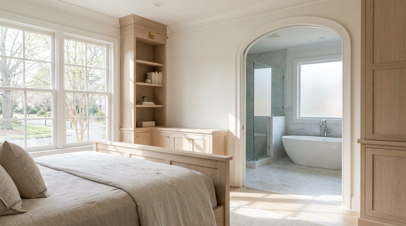 What a Custom Primary Suite Renovation Involves in a Charlotte Home